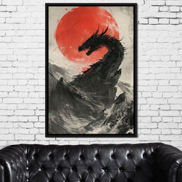 Sunrise Dragon Sovereignty - NicheCanvas