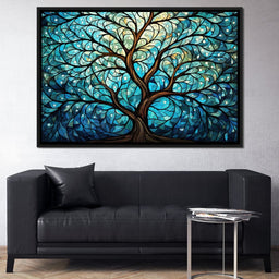 Organic Azure Foliage - Cole Williams - NicheCanvas