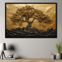 Golden Tree of Life - NicheCanvas