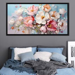 Blossoms of Serenity Breeze - NicheCanvas