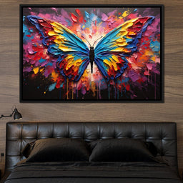 Vibrant Metamorphosis Burst - NicheCanvas