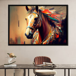 Cherokee Horse 2 - Alicia Smith - NicheCanvas
