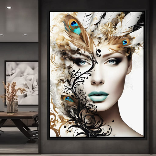 Female Portrait 138 - Johanjjf Canvas Print