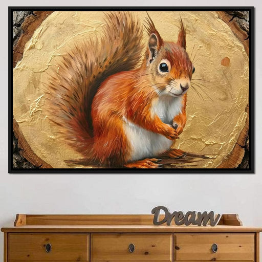 Squirrel Forest Charmer Canvas Print