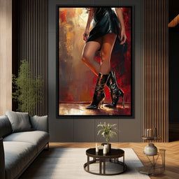 Alluring Legs Elegance - NicheCanvas