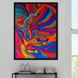 Colorful Contemporary Art 242 - Johanjjf - NicheCanvas