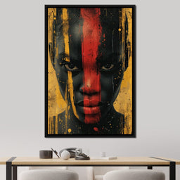 Golden Noir Revelation - NicheCanvas