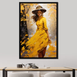 Elegance in Shades of Gold - NicheCanvas