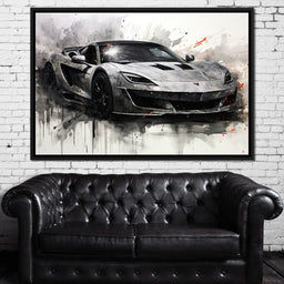 Car Collection 28 - Rider Art - NicheCanvas