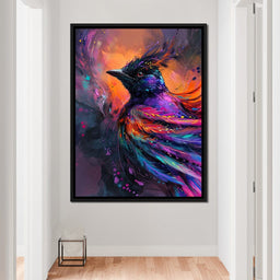 Vibrant Feathered Dreams - NicheCanvas