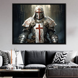 Knight of Sacred Hammer - Raven Blackwood - NicheCanvas