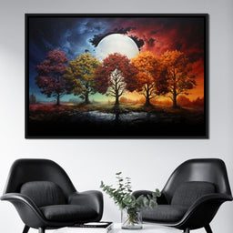 Four Seasons Forest - NicheCanvas