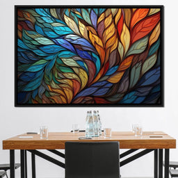 Mosaic Serenity Shadows - NicheCanvas