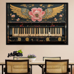 Floral Music Collection 11 - Wildrose Creations - NicheCanvas