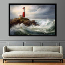 Captivating Lighthouse - NicheCanvas