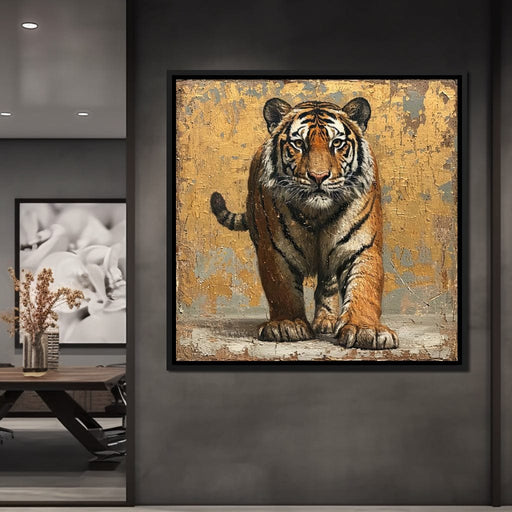 Tiger Sovereign Gaze Canvas Print