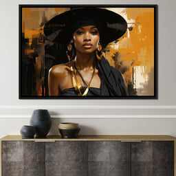 Black Gold Fashion - NicheCanvas