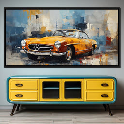 Retro Golden Classics - NicheCanvas