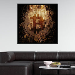 Crypto Art Bitcoin 08 - Cameron Gray - NicheCanvas
