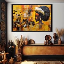 African Sounds 04 - Sakeem Gibbs - NicheCanvas