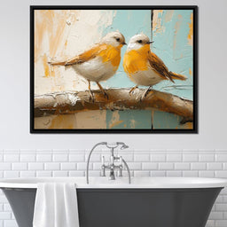 Sunlit Songbird Serenade - NicheCanvas