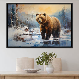 Winter Sovereign's Stroll - NicheCanvas