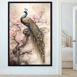 Longtailed Peacock - NicheCanvas