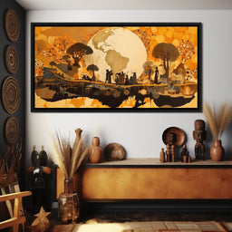 African Landscape - Sakeem Gibbs - NicheCanvas