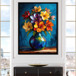 Vibrant Petal Symphony - NicheCanvas