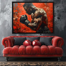 Fervent Pugilist - NicheCanvas