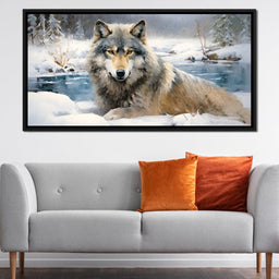 Winters Majestic Guardian - NicheCanvas
