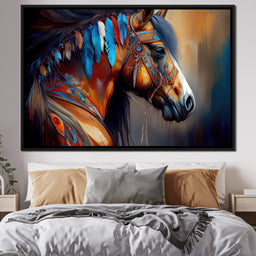 Cherokee Horse 5 - Alicia Smith - NicheCanvas