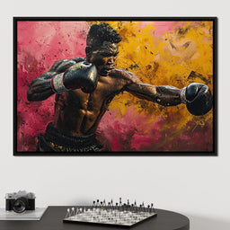 Golden Fury of the Ring - NicheCanvas