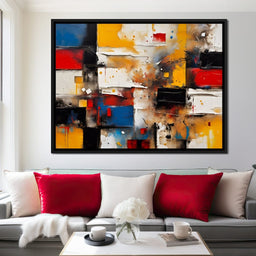 Colorful Modern Art 004 - Johanjjf - NicheCanvas