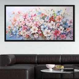 Serene Pastoral Petal Harmony - NicheCanvas