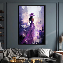 Amethyst Twilight Mystique - NicheCanvas