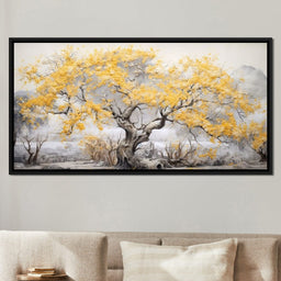 Golden Leafy Legends - NicheCanvas