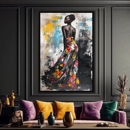 Urban Elegance Amidst Ruins - NicheCanvas