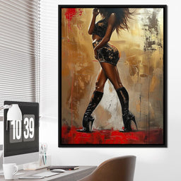 Alluring Legs In Motion - NicheCanvas