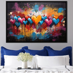 Dripping Spectrum of Love - NicheCanvas