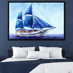 Blue Sails - NicheCanvas