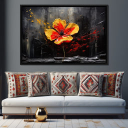 Amber Ignite in Nocturne - NicheCanvas
