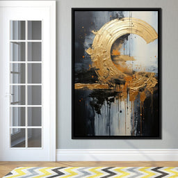 Golden Auroral Echoes - Tanni Cylon - NicheCanvas