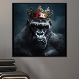 Gorilla Crown - Zenzdesign - NicheCanvas