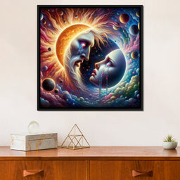 Sol and Lunas Farewell - TooplesArt - NicheCanvas