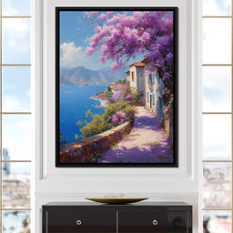 Coastal Bloom Promenade - NicheCanvas