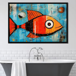 Red Fish - NicheCanvas