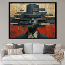 Fragmented Perception Portrait - NicheCanvas