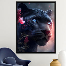 Black Panther Pink - Zenzdesign - NicheCanvas