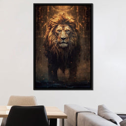 Lion of the Lord's Throne - NicheCanvas